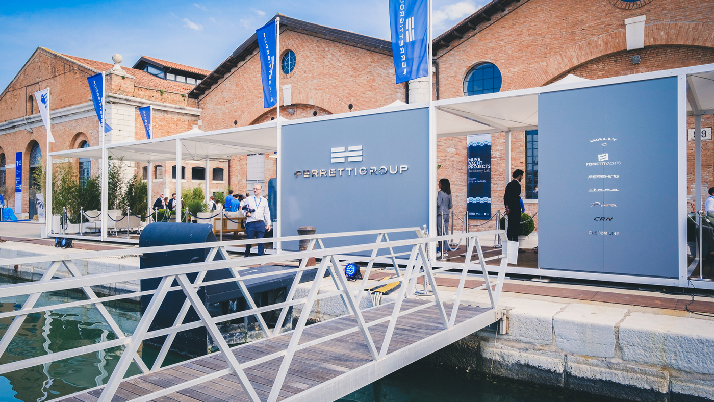 Ferretti Group Booth