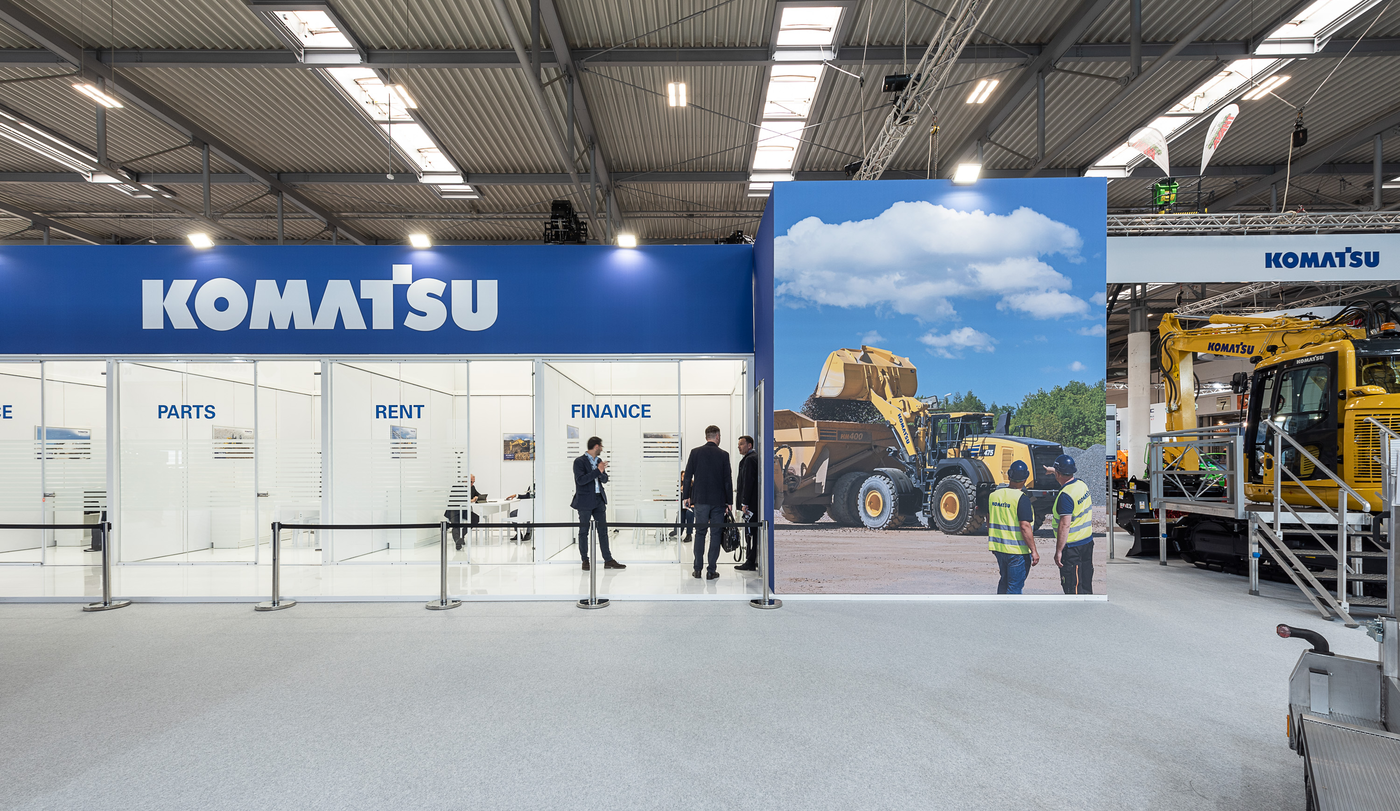 Komatsu Booth
