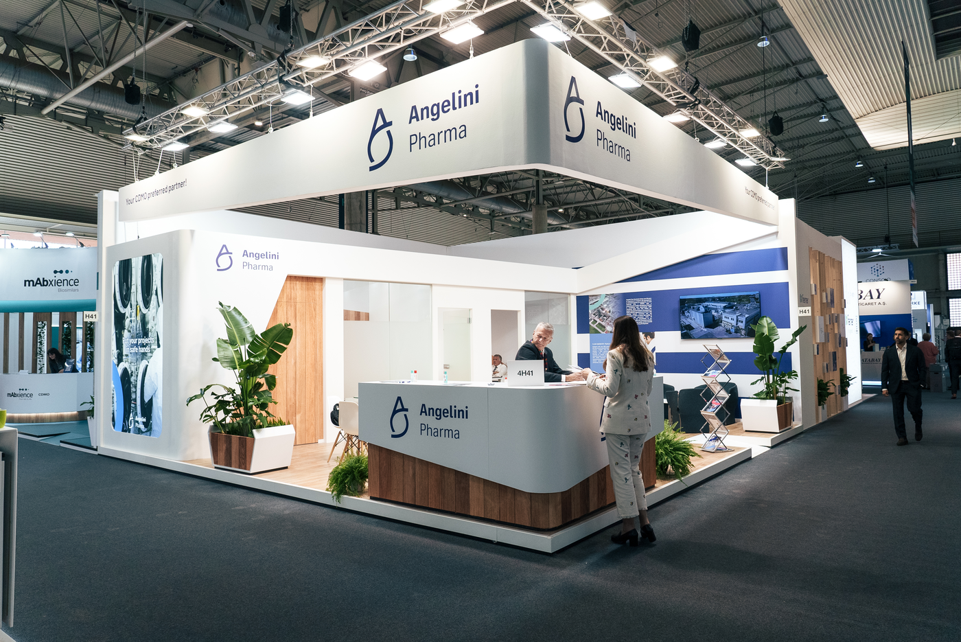 Angelini Pharma Booth
