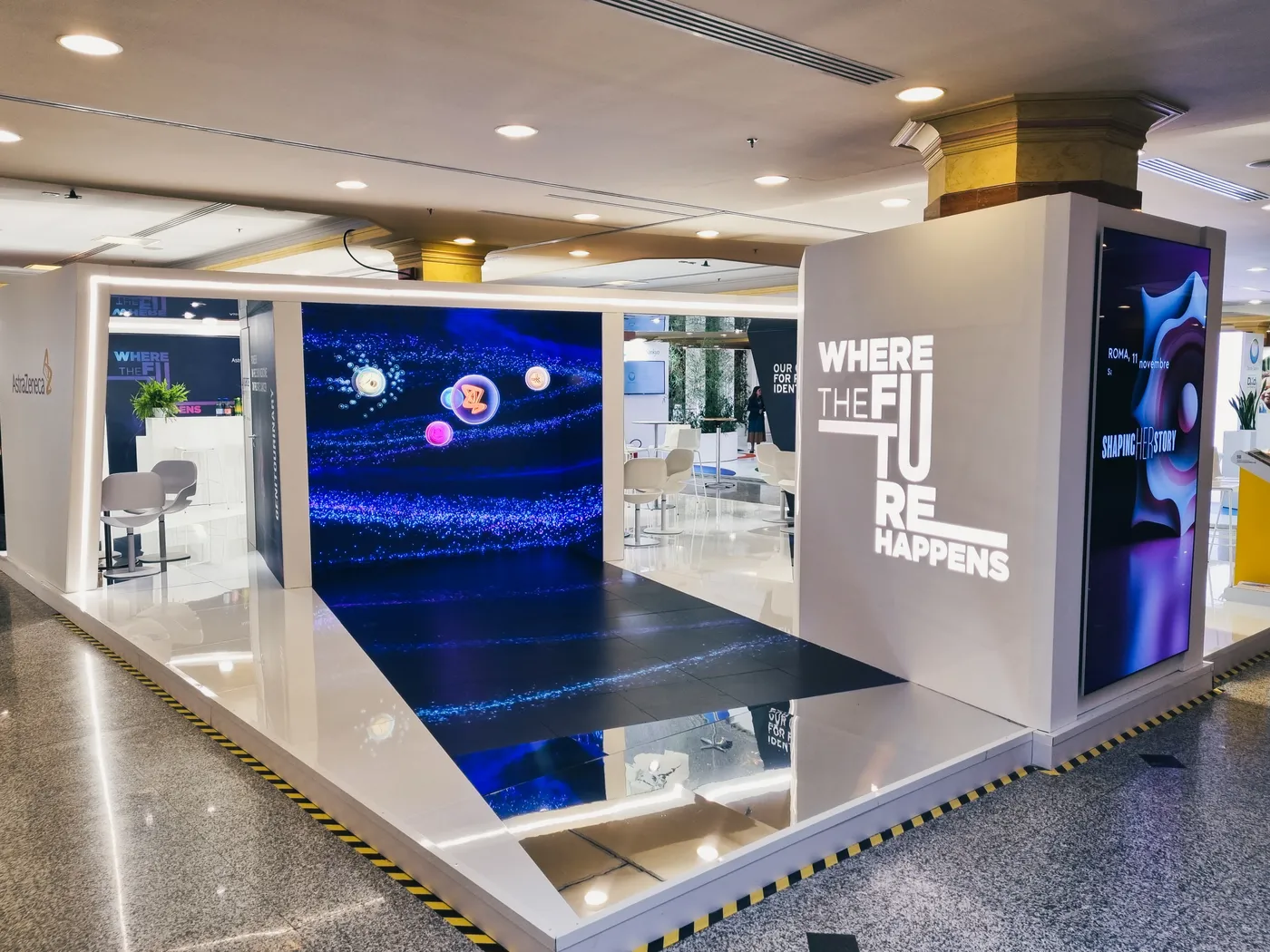 Astrazeneca Booth
