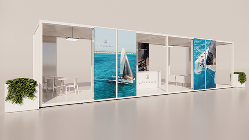 CUBE PAVILION 12x4 LAGOON