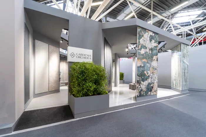 Stand Gardenia Orchidea - Cersaie Bologna 2023